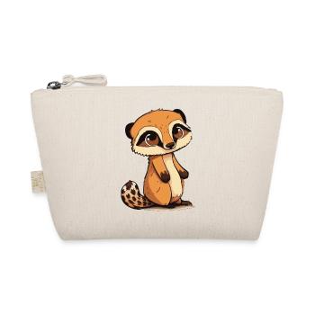 Comic Cute Kawaii Sticker Suricate Écureuil - Trousse biologique - nature - Devant