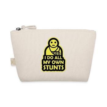 all my own stunts - Bio-Täschchen - Natur - Vorne