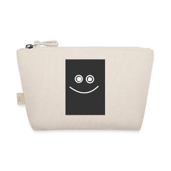 Happy Smile Black - Organic Pouch - nature - Front