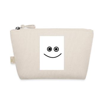 Happy Smile White - Bio-Täschchen - Natur - Vorne