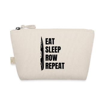 Rower rower rowing saying rowing club funny - Organic Pouch - nature - Front