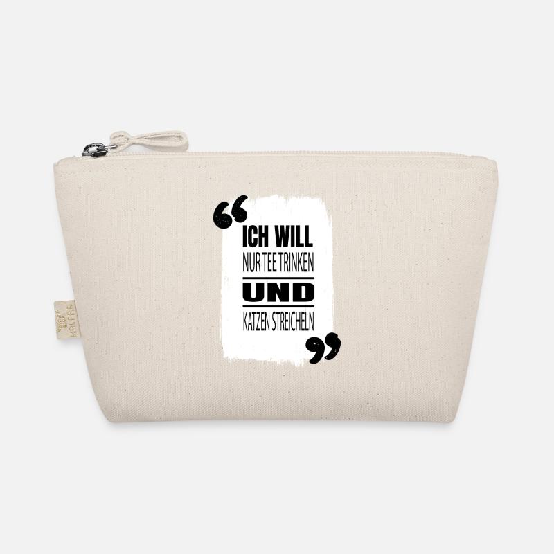 tier statement argentina geschenk miezekatze Bio-Täschchen