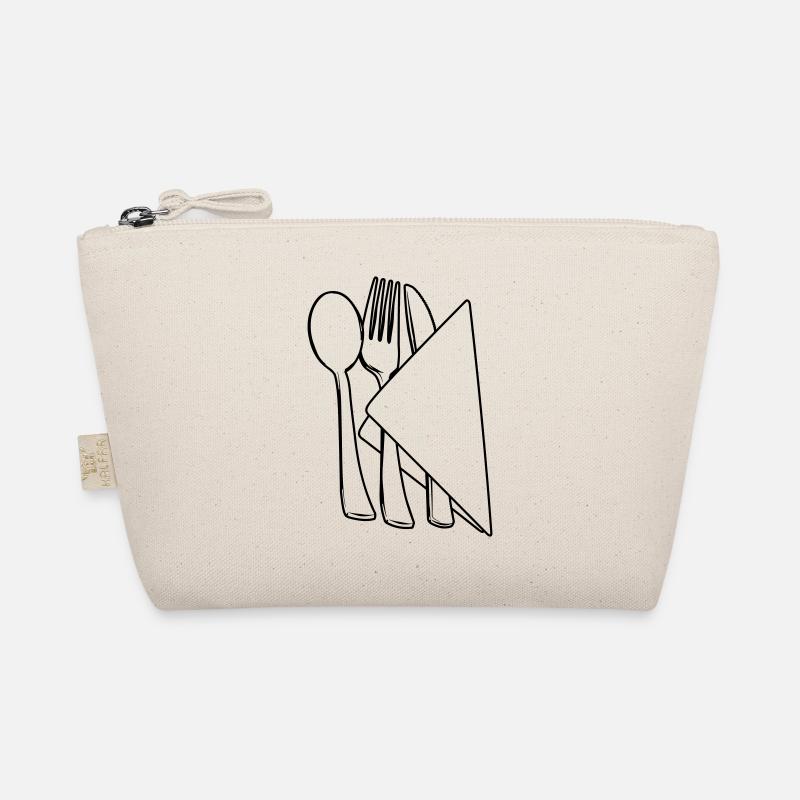 Besteck in Serviette Bio-Täschchen