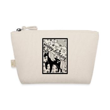 Birthday for children - Organic Pouch - nature - Front