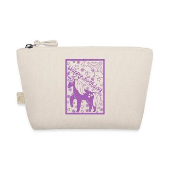 Birthday for children - Organic Pouch - nature - Front