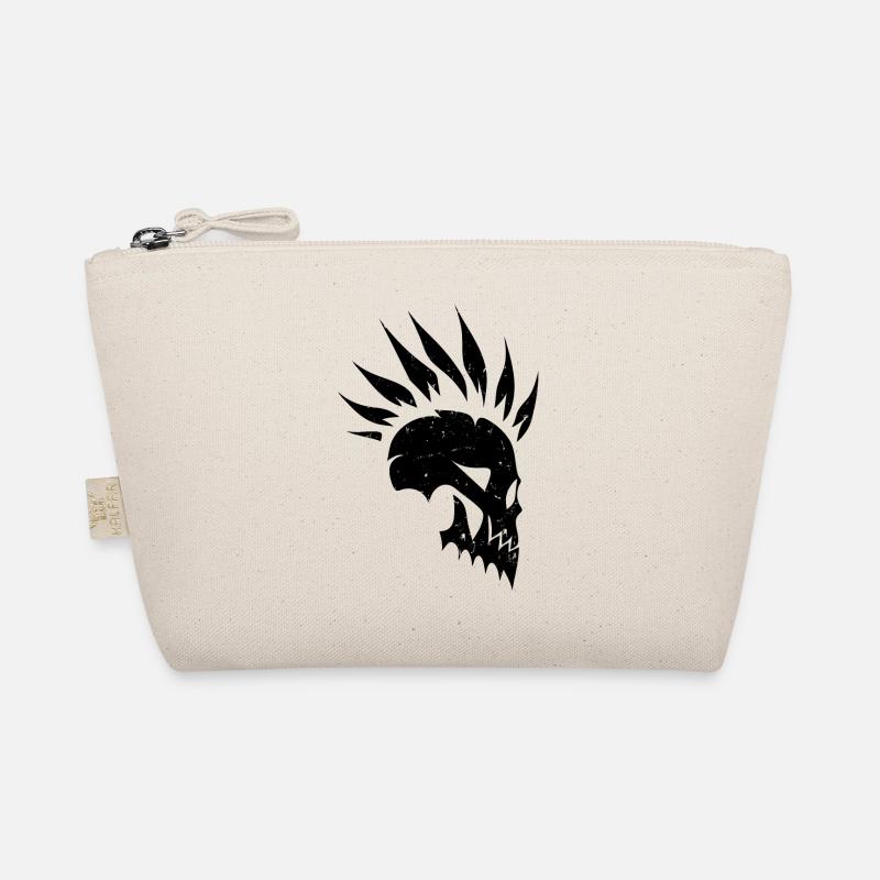 Mowhawk Skull Bio-Täschchen