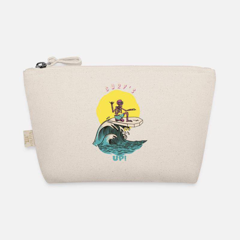 Surf’s Up! Drôle de surfeur rétro Trousse biologique