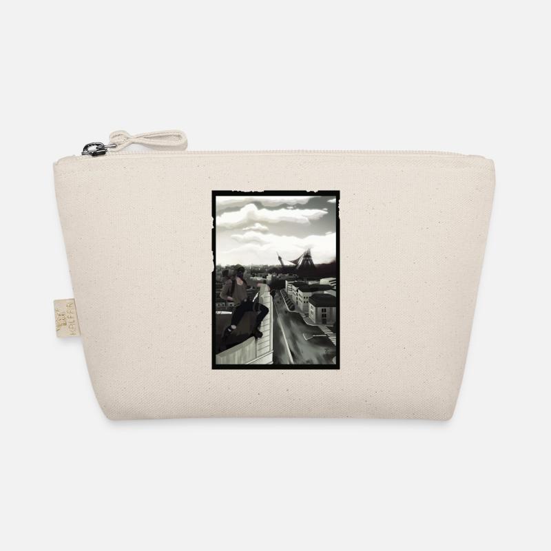 Post-apocalyptic Paris Organic Pouch