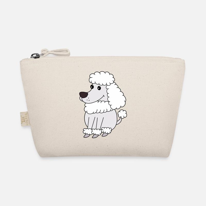 Chien Dessin Animé Caniche Adorable Trousse biologique