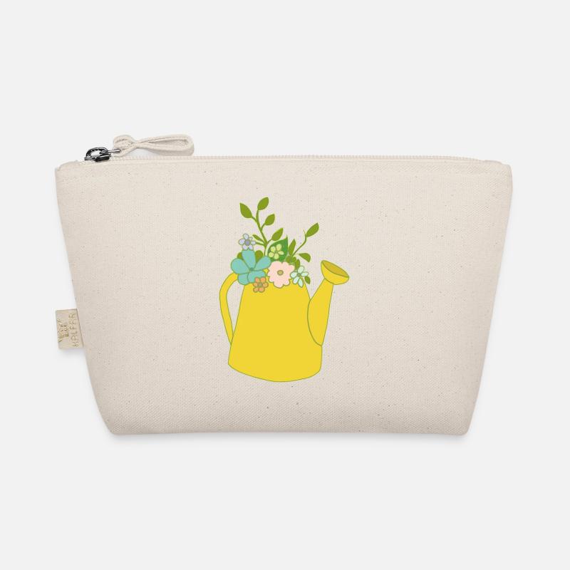 Watering can flowers Organic Pouch
