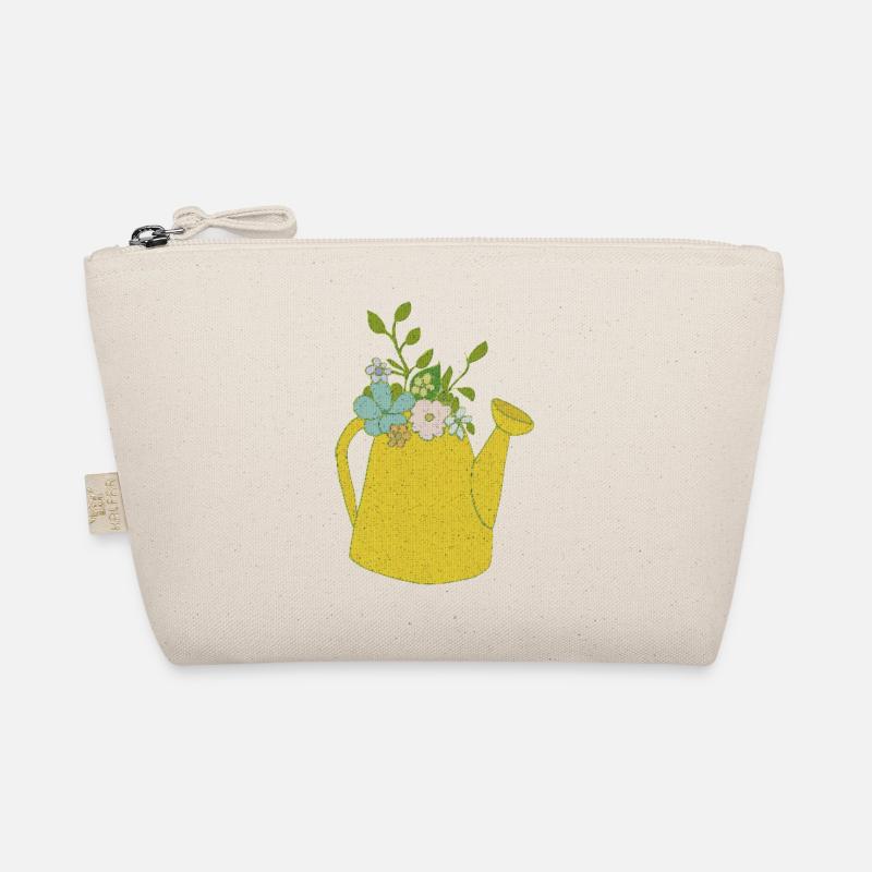 Watering can fabric Organic Pouch