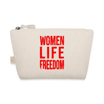 Women life freedom - Organic Pouch - nature - Front