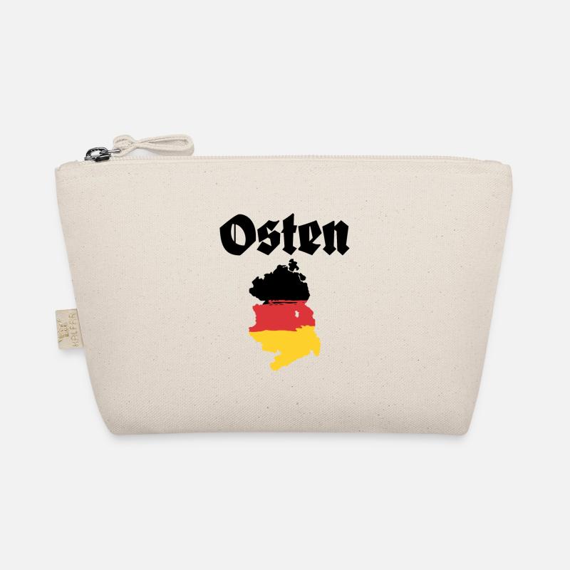 Osten DDR Ostdeutschland - Bio-Täschchen - Natur