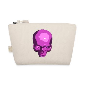 Purple Skull - Bio-Täschchen - Natur - Vorne