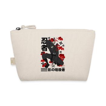 Ninja Japan - der heimliche Schatten - Bio-Täschchen - Natur - Vorne