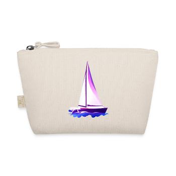 Sailing Sailing Sailing Sailing Sailboat - Organic Pouch - nature - Front