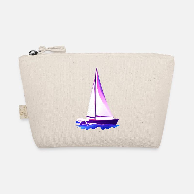 Sailing Sailing Sailing Sailing Sailboat Organic Pouch