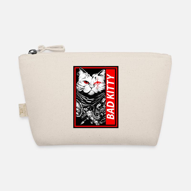 Naughty Neko: Bad Kitty! Get Your Paws Off Samurai Organic Pouch