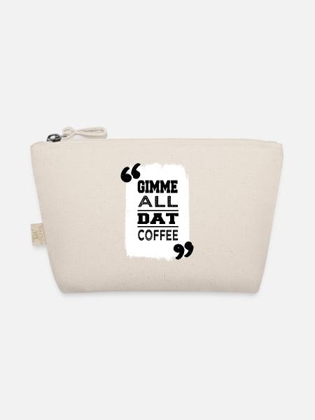 bday idée cadeau présent idée cool coffeebean - Trousse biologique - nature - Devant