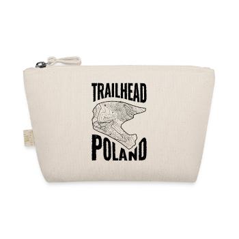 Bestseller Mountain Bike T-Shirt Trailhead Poland - Organic Pouch - nature - Front