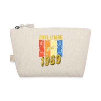 Zwillinge Sternzeichen 1969 Geschenk - Bio-Täschchen - Natur - Vorne