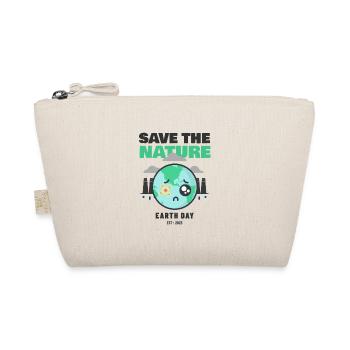 Save The Nature Earth Day Love The World - Bio-Täschchen - Natur - Vorne