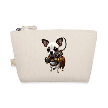Steampunk Chihuahua - Trousse biologique - nature - Devant