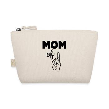 Mom of One - Bio-Täschchen - Natur - Vorne