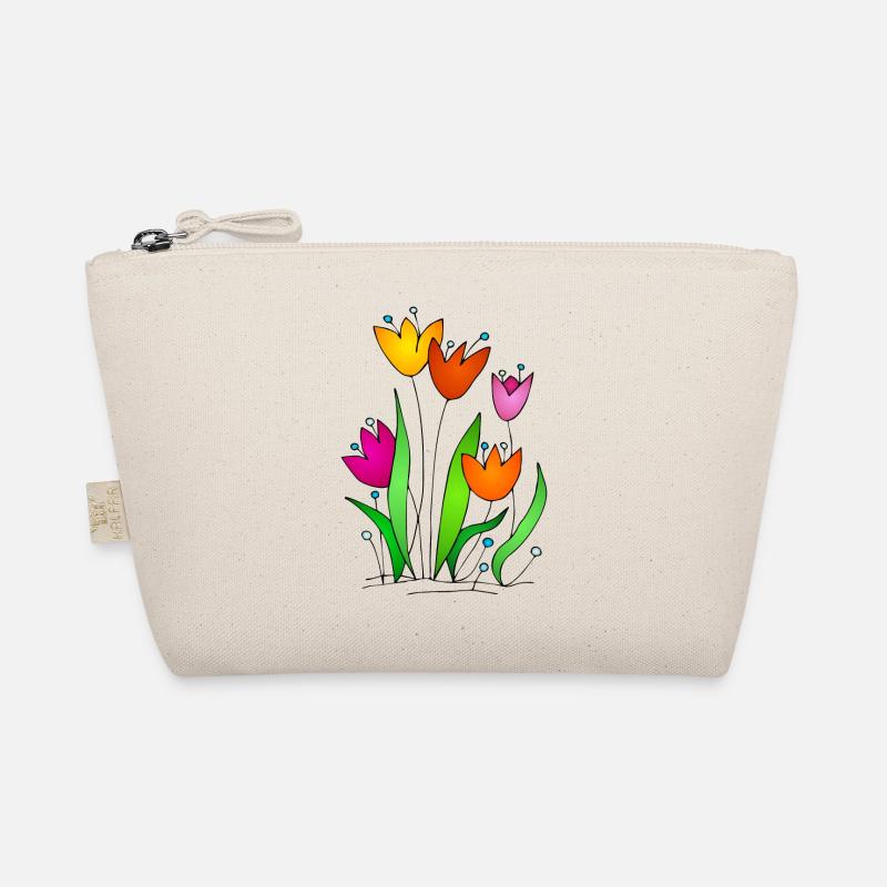 Blumen - Bio-Täschchen - Natur