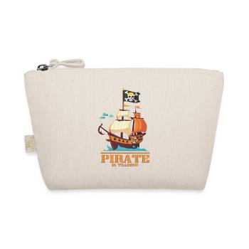 Pirate in Training / Pirateship - Bio-Täschchen - Natur - Vorne