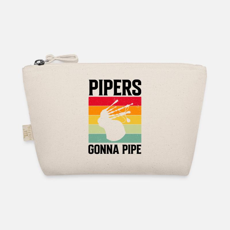 Bagpipe training and bagpipe playing Organic Pouch