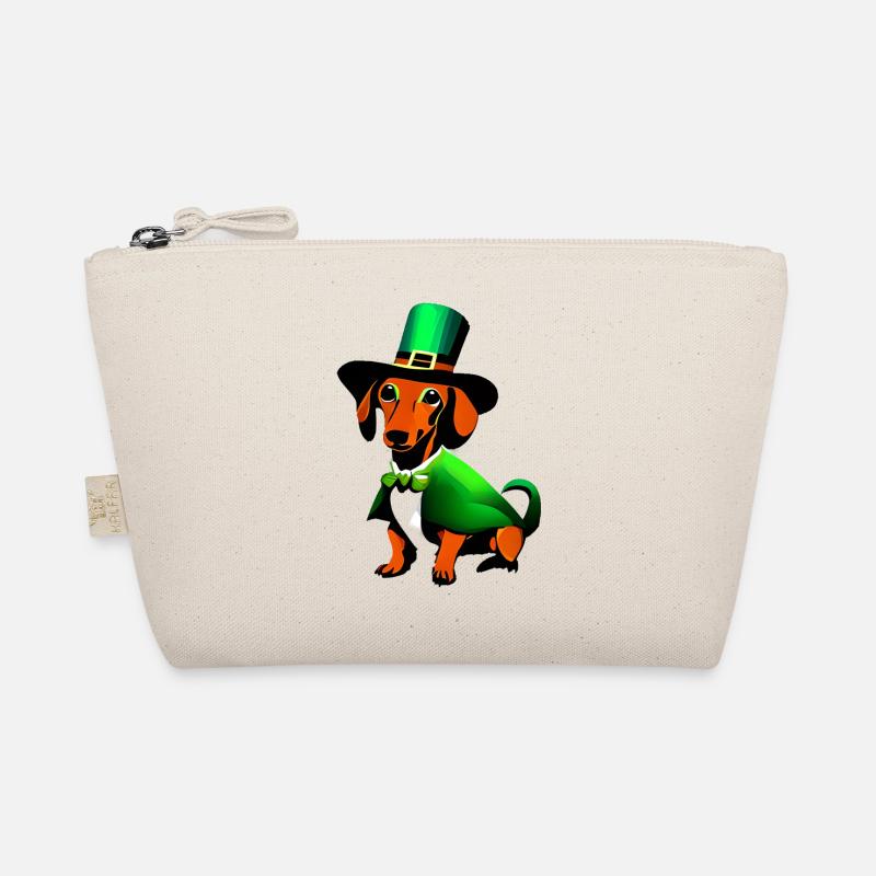 Chiens teckel Chien St Patricks Day Propriétaire de chien Trousse biologique