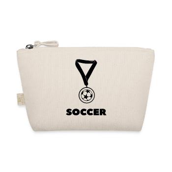 Fußball Soccer - Organic Pouch - nature - Front