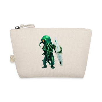 Green surfing octopus, free - Bio-Täschchen - Natur - Vorne