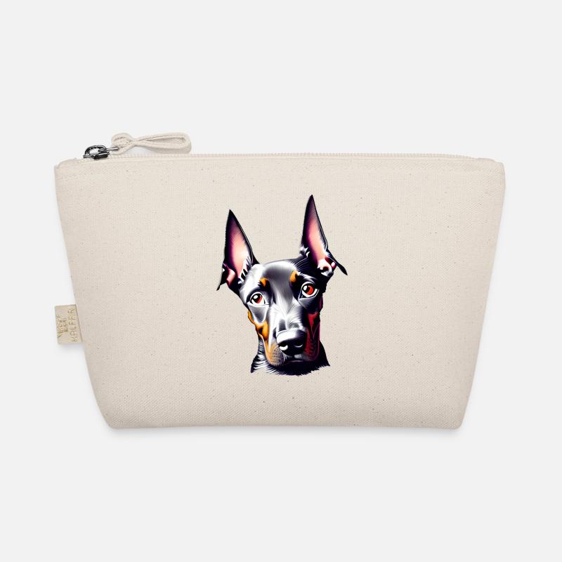 Dobermann Dobermannwelpe Dobermanntrainer Hund Bio-Täschchen