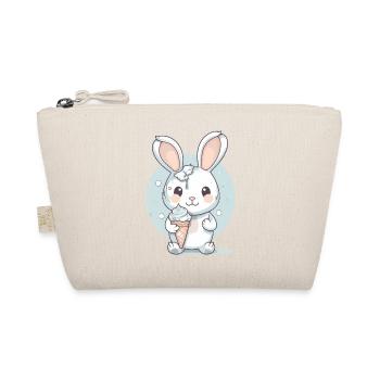 Gâterie estivale : Lapin avec crème glacée - Trousse biologique - nature - Devant