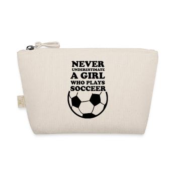 Fußball Soccer - Organic Pouch - nature - Front