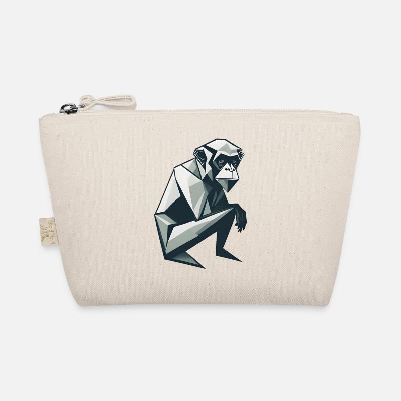 Minimalistic Monkey Organic Pouch