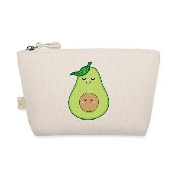Avocado - Schwangerschafts - Design - Bio-Täschchen - Natur - Vorne