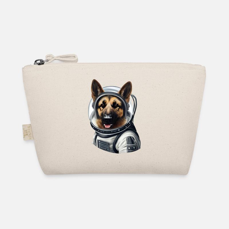 Schäferhund Astronaut Bio-Täschchen