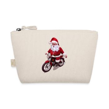 Noël Père Noël Motocross Motocross - Trousse biologique - nature - Devant