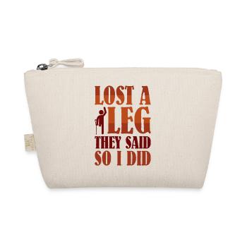 Lost a Leg they said so I did - Bio-Täschchen - Natur - Vorne