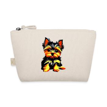 Dog Dog Owner Yorkshire Terrier Puppy - Organic Pouch - nature - Front