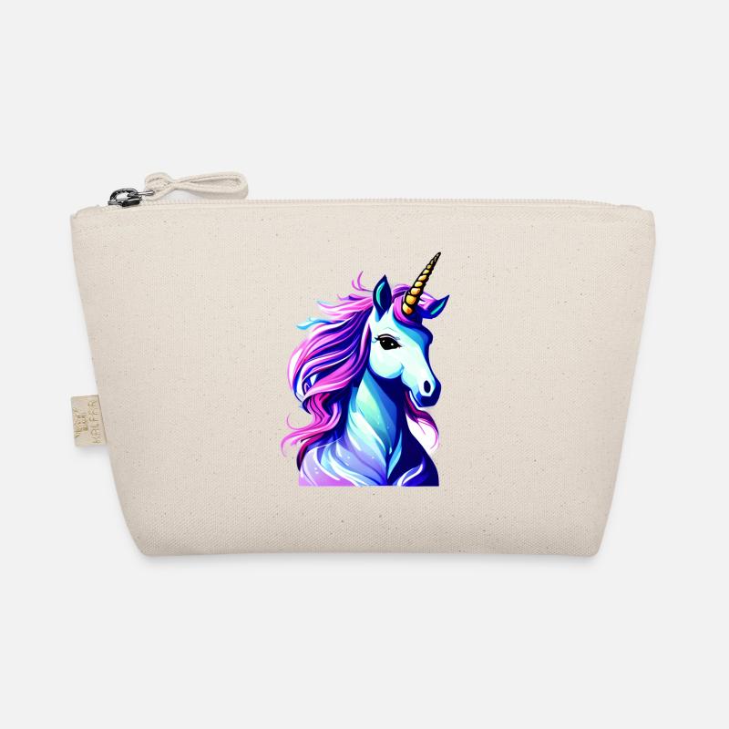 Einhorn Fabeltier Mädchen Einhörner Unicorn Bio-Täschchen