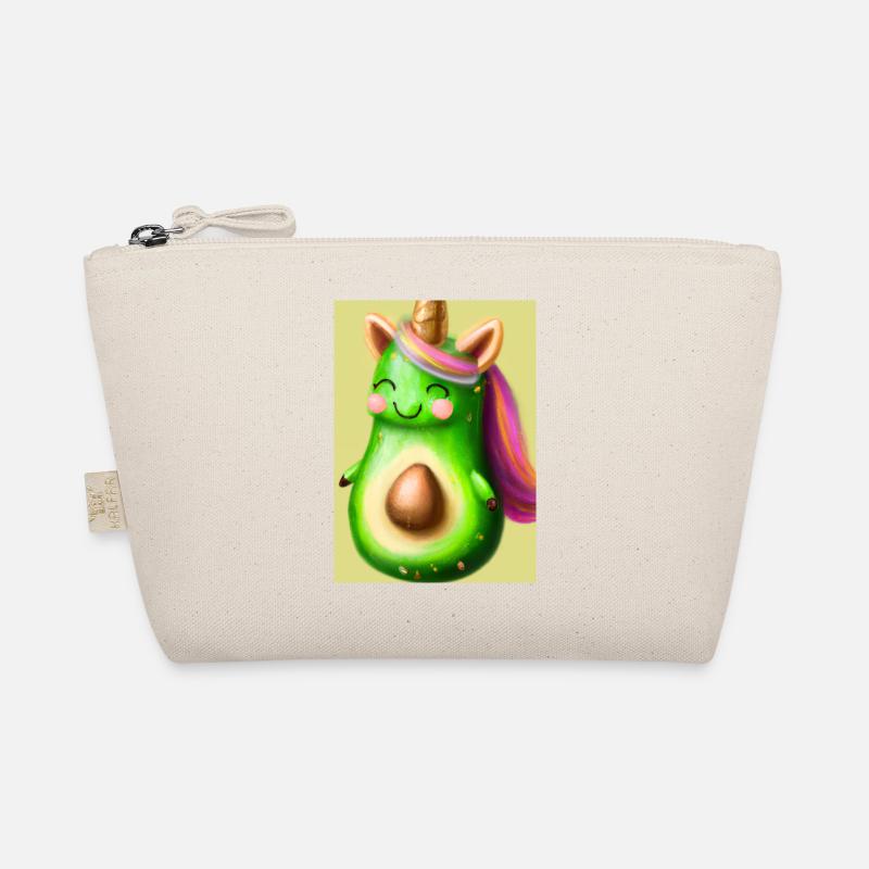 Niedliche Einhorn Avocado Bio-Täschchen