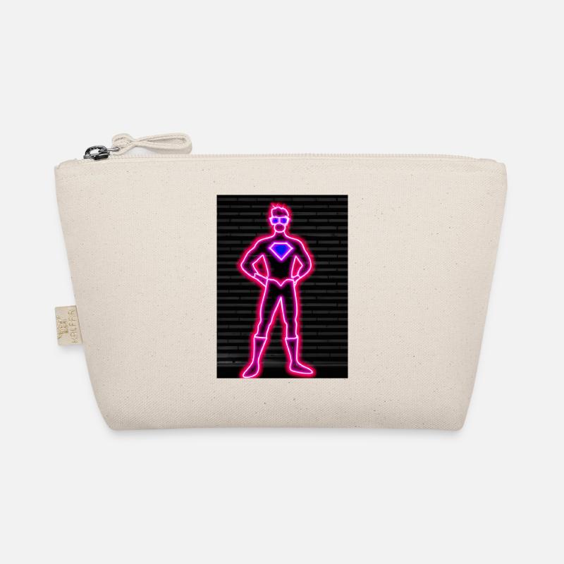 Superhelden Neon Bio-Täschchen