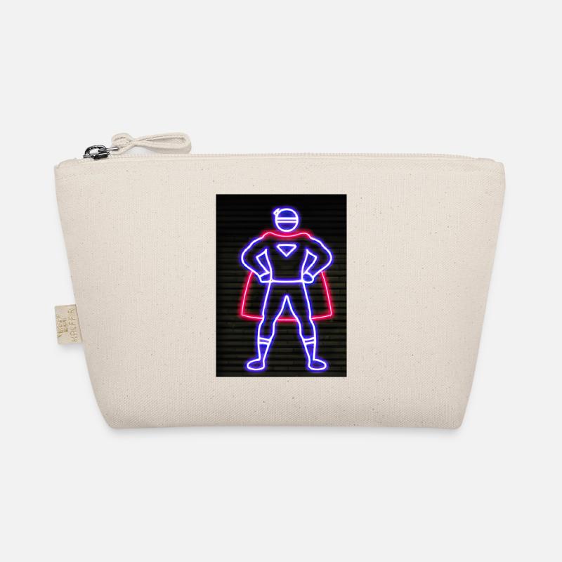 Superhelden Neon Bio-Täschchen