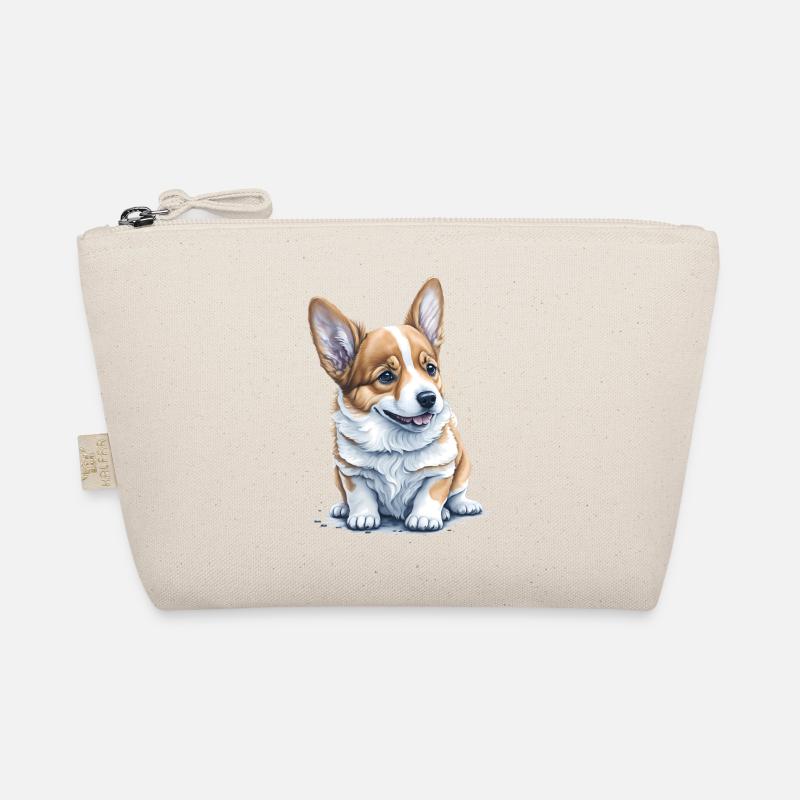 Aquarelle Corgi Chiot Trousse biologique