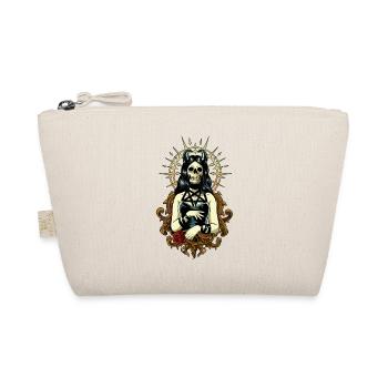 Esthétique gothique Goth Filles Pentagramme Croix de Saint-Pierre - Trousse biologique - nature - Devant