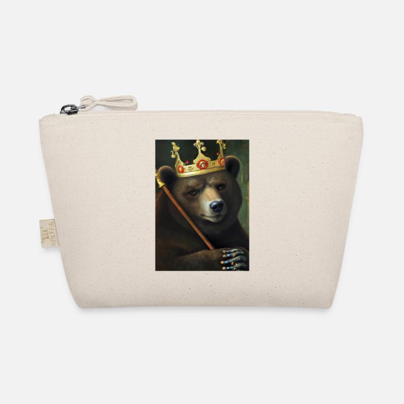 Bär mit Krone Bio-Täschchen